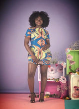African Print Lulu Mini Dress