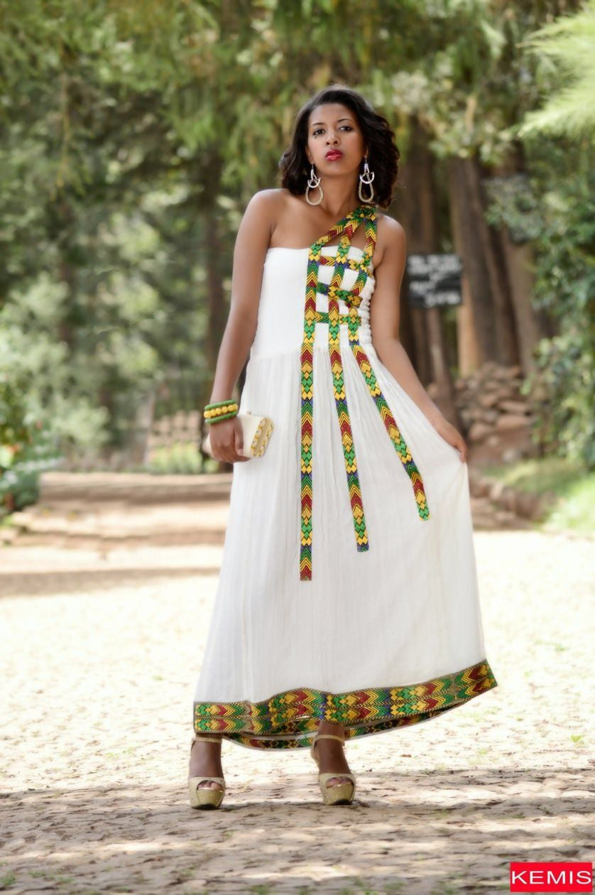 Ethiopian clothing women's capeContent
